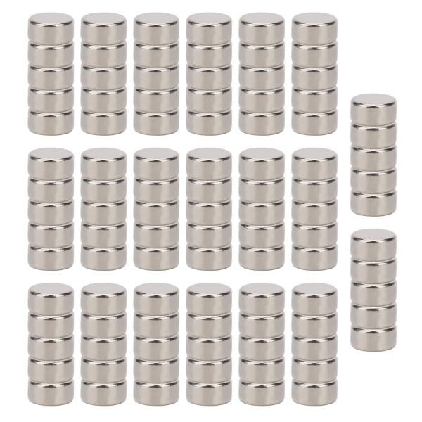 100 ST Superstarka neodymmagneter Ministorlek Rund form industriella magneter för affischtavla 8 X 4 mm / 0,3 X 0,16 tum