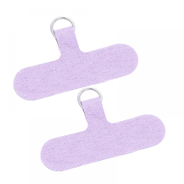 universal telefon snodd kortbricka halsband klämma snäppsladd patch 2x