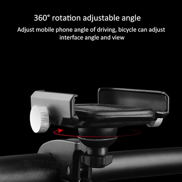 Bike Mobile Phone Bracket Bicycle Anti&#8209;Vibration Fixed Navigation Support Cycling Equipment