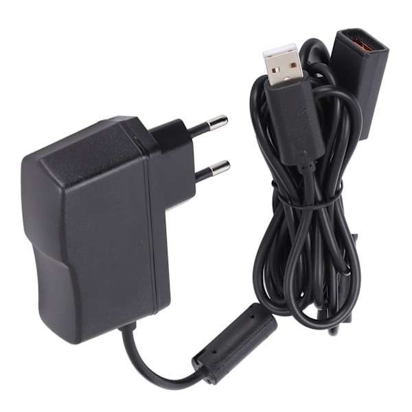 USB till AC-adapter Högkänslig AC-adapter Konverterare Strömkabel för Xbox 360 Kinect Sensor EU-kontakt 100‑240V
