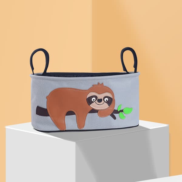 1 stk (åben type-Koala, ca. 32x14x17cm) multifunktionel pusletaske