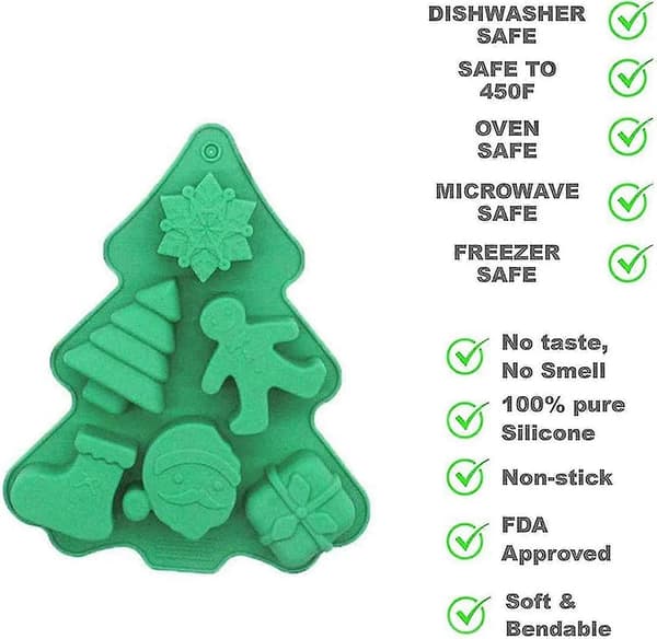 Ba Mold, non-stick silikone kageforme, til at lave C Ma forme -[TT]