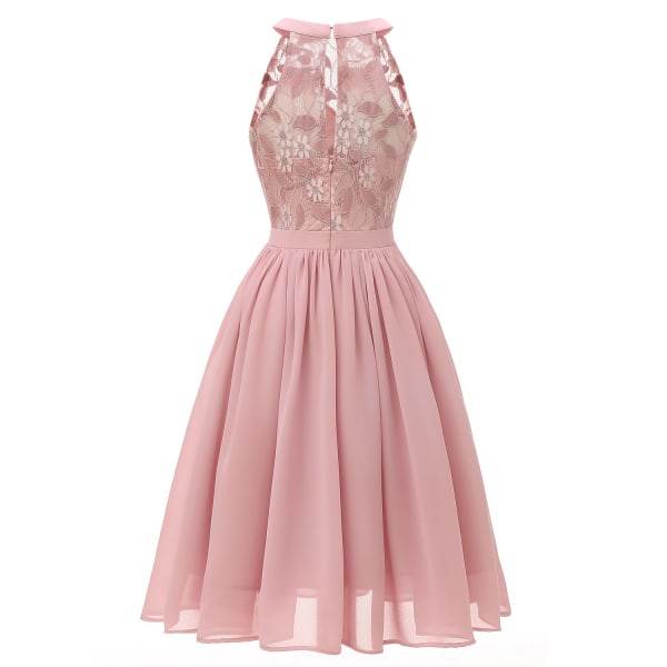 1 st balklänning för brudtärna - rosa pink L