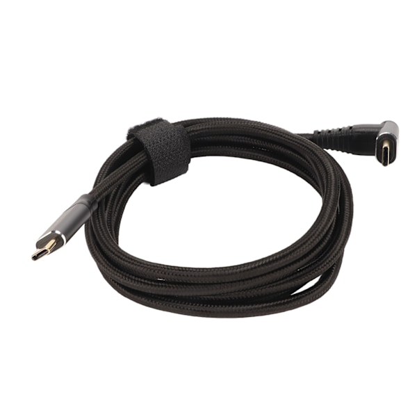 90 Graders USB C-kabel 4K 60Hz Stöder PD100W Typ C 3.1 Gen2 Full Funktion USB C Snabbladdningskabel för Steam Deck 150cm/59.1in