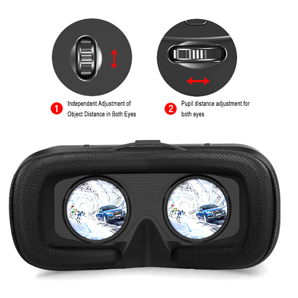 VR-glasögon Thousand Magic Magic Mirror G04 mobiltelefon virtuell verklighet hjälm panoramisk