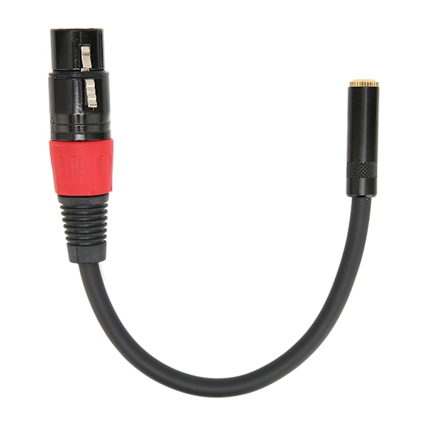 3,5 mm till XLR Hona Kabel Professionell Mini Jack Mikrofon Konverteringskabel för Kamera Dator XLR Hona till 3,5 mm Hona 0,2 m