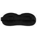 2-pack - 3D Sleep Mask / Eye Mask / Blindfold - Black Black black
