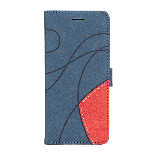 Telefonplånboksfodral PU Läder Magnetisk Stängning Flip Mobiltelefon Skyddande Fodral med Kortfack för S21 Plus