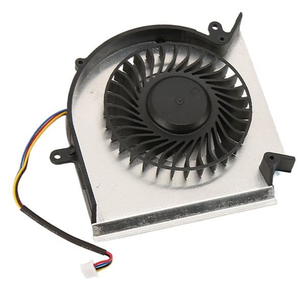 Laptop Kylfläkt 4pin Ström DC5V Metallskal ABS Lättvikt CPU GPU Kylfläkt för GE63VR MS 16P1 GE73VR MS 17C1