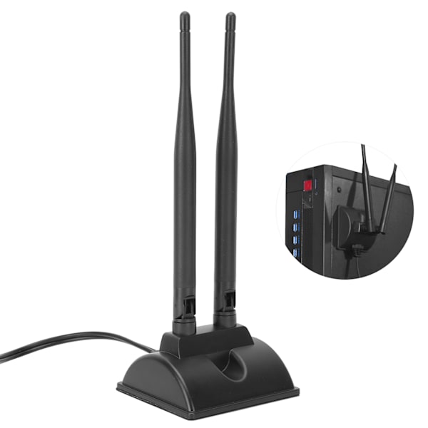 WiFi Antenn 2.4G/5G Dual Band 6DBI RPSMA Kit för Trådlösa Nätverksrouter Tillbehör