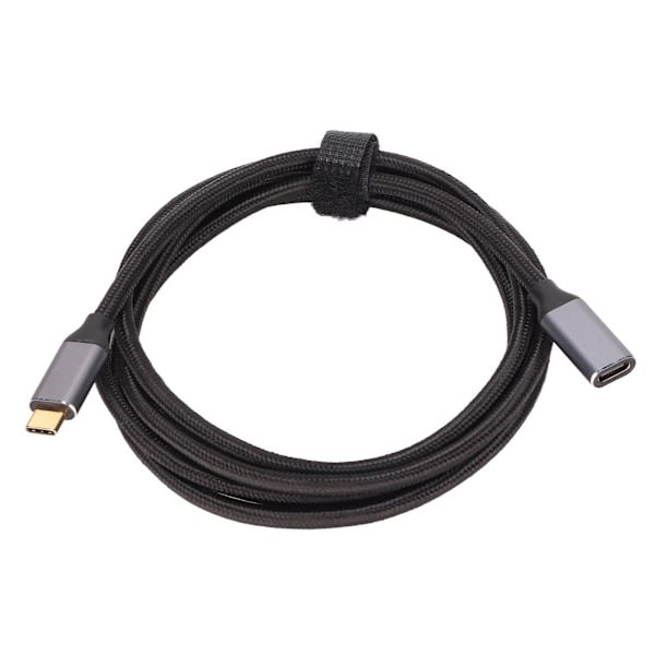 Typ C Förlängningskabel 4K 60Hz Upplösning 10Gbps Slitstark Typ C Hane till Typ C Hona med Aluminiumskal