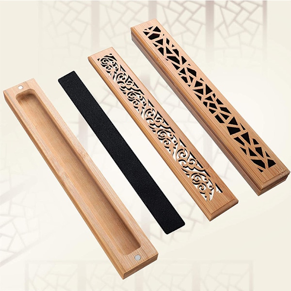 Hantverksmässig Skönhet, Bambu Meditationsrökelsehållare, Utsökt Gåva För Andligt Sinnade, Funktionell Och Estetisk Design, Bekväm Att Bära Med Sig