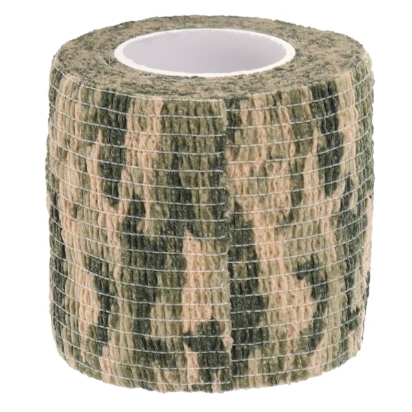 Hunt Disguise Elastoplast Camouflage Elastisk Wrap Tape Selvklistrende Sportsbeskytter Gressgrønn Kamuflasje