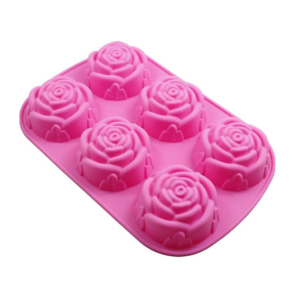 Silikonform / Isform / Bakeform i Silikon – Roser