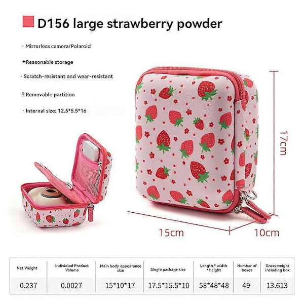 Camera Bag Portable Storage Bag Small Microsingle Polaroid CCD Hard Shell Camera Bag Waterproof Digital Bag[TT]