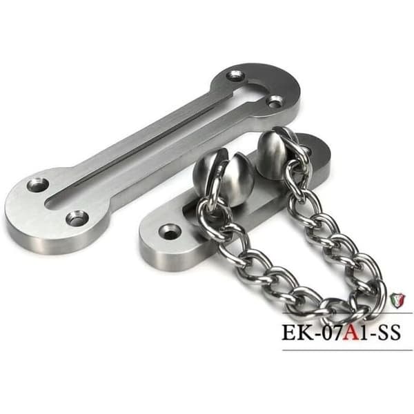 Solid 3MM Extra Thick 304 Stainless Steel Security Door Chain Slide Chain For Entry Door