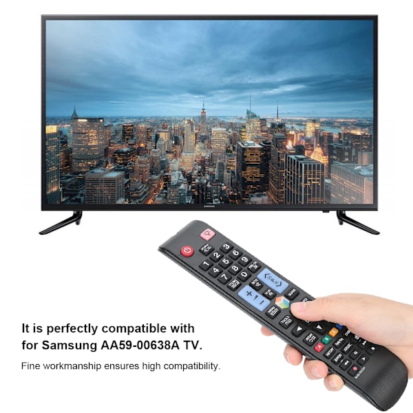 Ersättningsfjärrkontroll för Samsung AA59-00638A PS51E8000GM PS60E8000GM PS64E8000GM