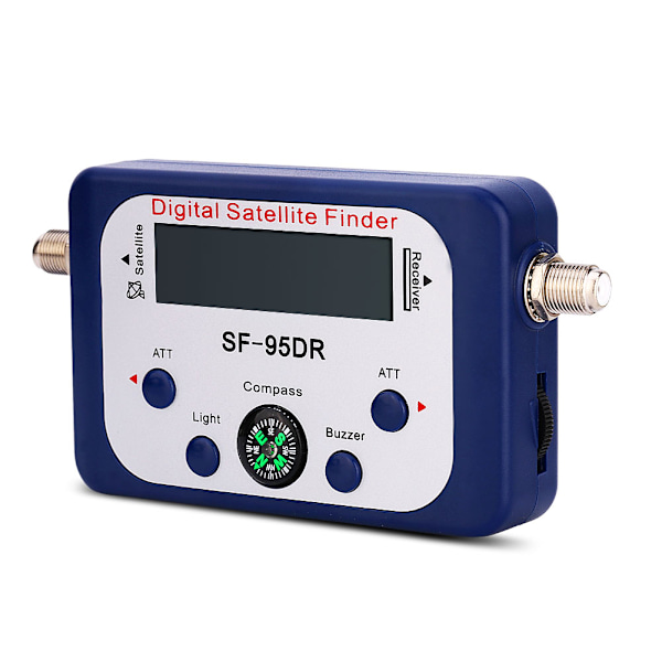 Mini LCD Digital Satellitfinnare Mätare Signalstyrka Parabol Sat Directv Kompass