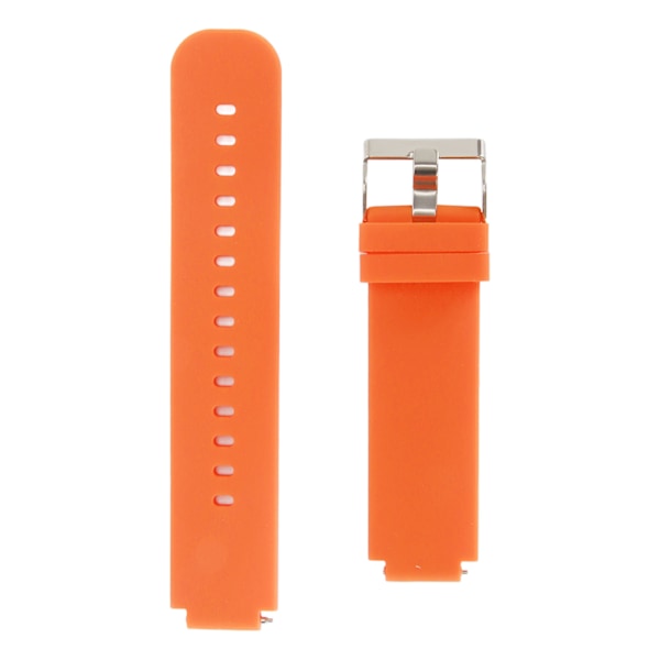 Reserve Watchband Juster Størrelse Blød Silikone Watch Strap til Watch 2 A1807 Verge 2 Orange