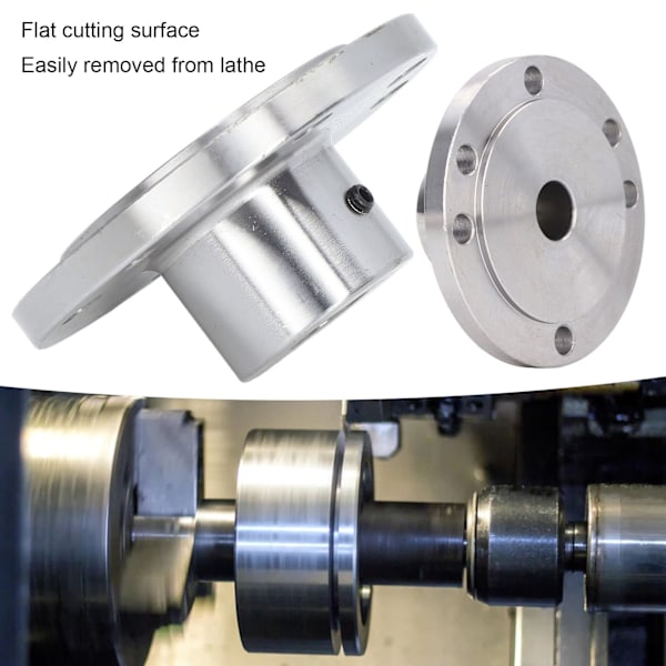 Stål Dreiebenk Faceplate Høy Mangan Stål Chuck Face Plate 100mm for K11 100 K12 100 K72 100 16mm