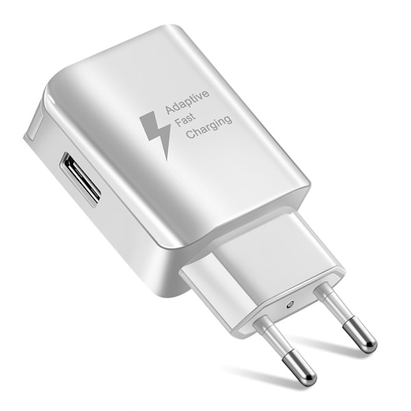 Adaptiv Snabbladdare Väggladdare AFC Sidoport USB Adapter QC Snabbladdare