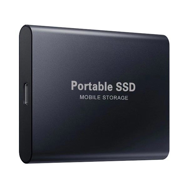 1 Terabyte TB (976GB), Extern SSD Solid State Hårddisk Backup Drive, 20mbps, Type-C till USB 3.1, Metall, Hög Hastighet
