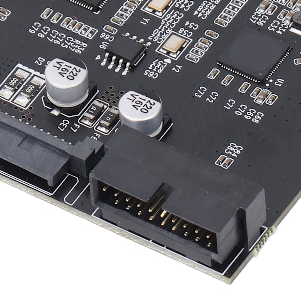 PCIe till USB 3.2 Gen 2-kort 20 Gbps 3 USB Typ A 2 USB Typ C 5-portars PCI Express-expansionskort för Windows, Linux och OS X PC