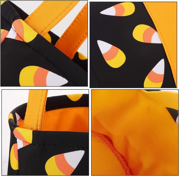 Halloween Trick or Treat-väskor Halloween Candy Buckets Tote-väskor