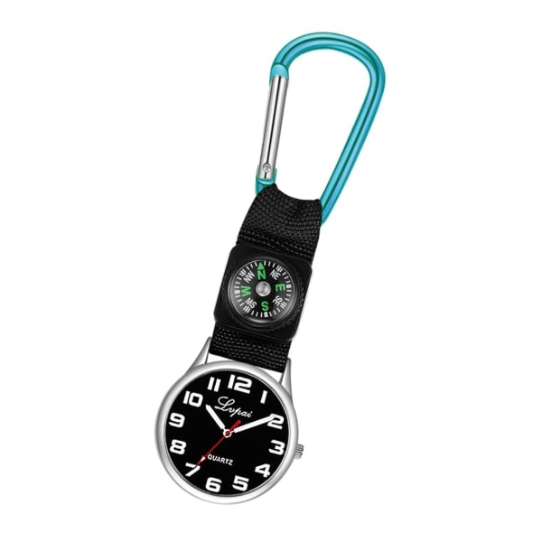 Watch kompassilla - Watch Watch Watch Riippuva karbiinikello Minimalistiset watch miehille Naisten sairaanhoitajille