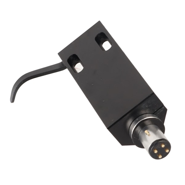 Phonograf Pickup Hållare Universal Standard Metall Vinyl Stylus Hållare med 4 Anslutningskablar och 2 Par Skruvar
