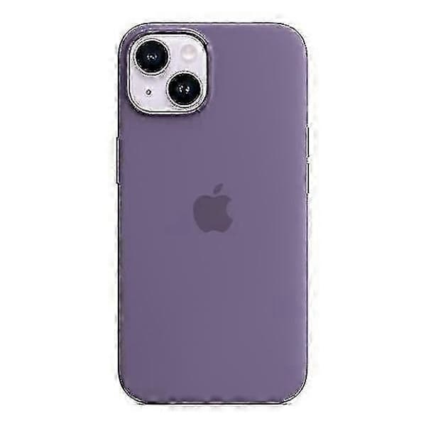 Silikonskal Kompatibelt med iPhone 14 - Mjuk Touch, Stötsäkert, Slimmat Skyddsskal Iris Iris