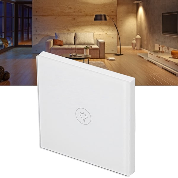 Smart Light Switch Wireless Remote Control Touch Screen Panel Timing Function Wall Touch Light Switch for Living Room