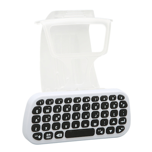 Kontroller Tangentbord Professionell Chatt Röst Trådlöst Bluetooth Kontroller Knappsats med Klämhållare för PS5 Kontroller