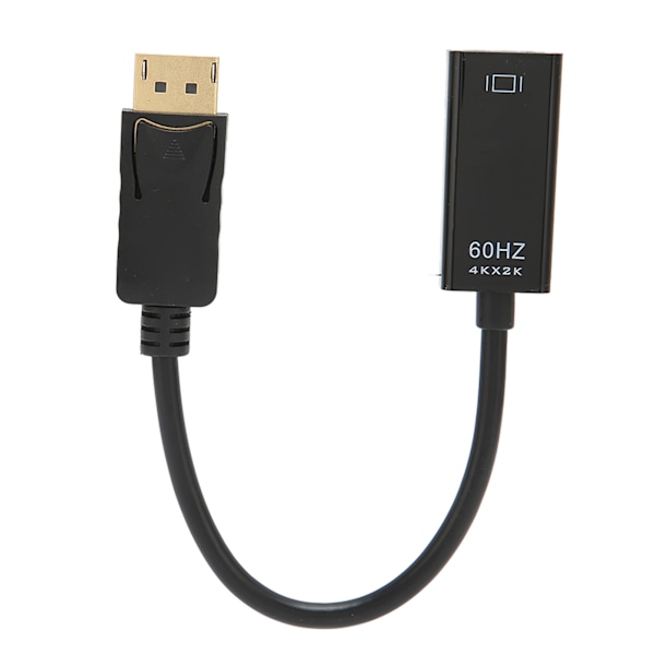 Aktiv DisplayPort till HD Multimedia Interface Adapter 4K 60Hz Dator TV-kabel för HP-datorer