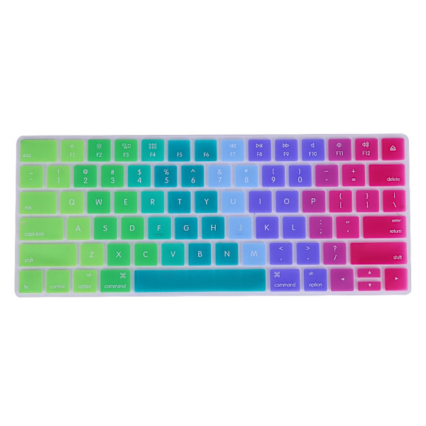 1 st Flerfärgat Dammtätt och Vattentätt Tangentbordsöverdrag för Apple Magic Keyboard (Bländande)