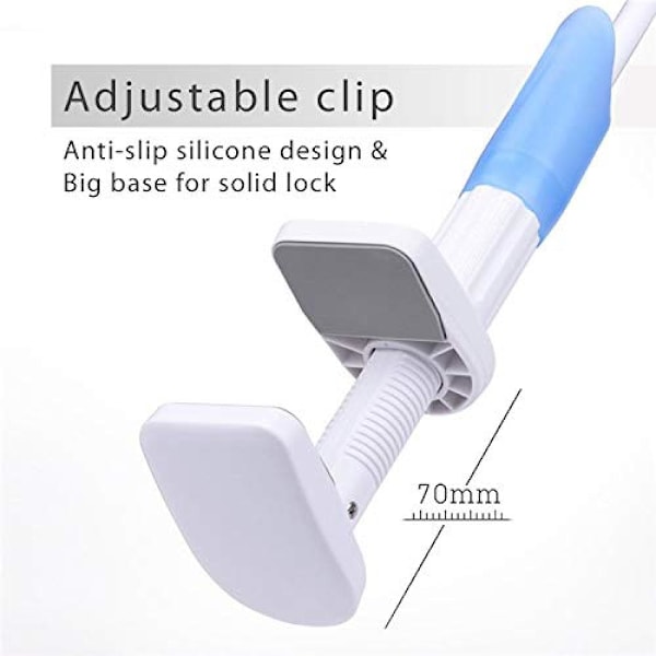 Universell Babymonitorhållare, Portabel Design för Spjälsängar Hyllor Byråer, Flexibel Babykamerahållare med Robust Aluminium-magnesiumlegeringskärna