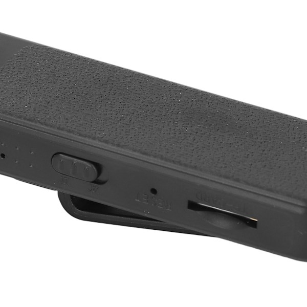 Kroppsburna kamera HD 1080P Infraröd mörkerseende Rörelsedetektering Inbyggd WiFi Hotspot Bärbar videoinspelare med bältesklämma 180 graders rotering