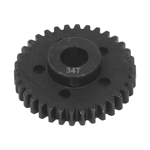 Spoldrev Stål Rostfritt Stabil Prestanda RC Växellåda för Arrma 1/7 1/8 Serie 34T Svart