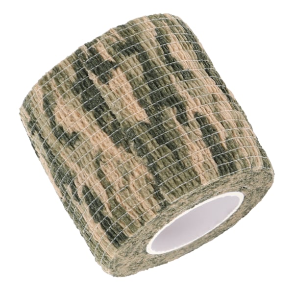 Hunt Disguise Elastoplast Camouflage Elastisk Wrap Tape Selvklistrende Sportsbeskytter Gressgrønn Kamuflasje