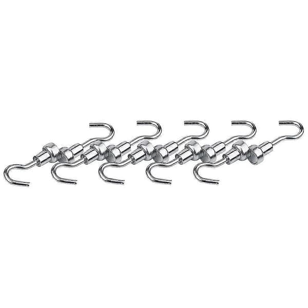 10MM Heavy Duty Magnetic Hooks Set for Indoor Organization Tools - 10pcs
