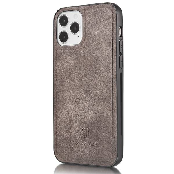 DG.MING 2-in-1 Magnetic Wallet iPhone 13 Brown