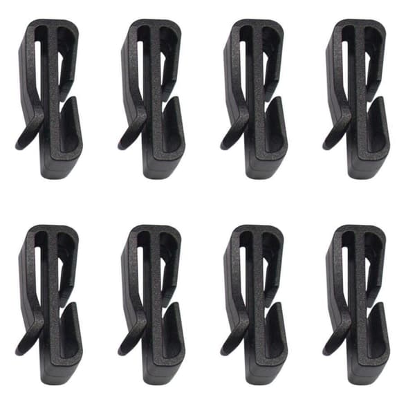 10 stk 25 mm ryggsekkremspenner, multifunksjonelt belte