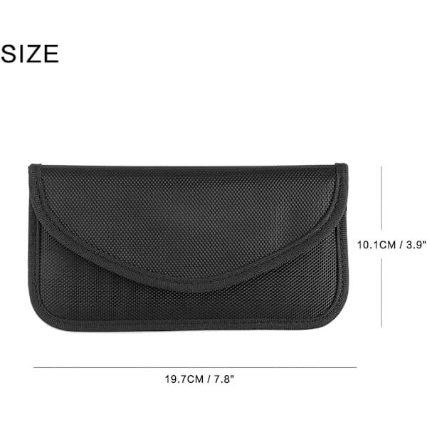 Faraday Bag: Anti-Tracking Protection, Signal Blocking for Privacy, Stylish Faraday Bag with RFID Blocking Technology, Protection Against Data Hackers