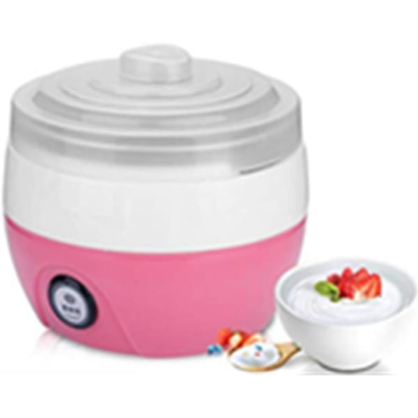 Automaattinen jogurttikone, ruostumattomasta teräksestä valmistettu sähköinen tee-se-itse jogurttikone, sisäsäiliön säilytyskone kotikeittiötyökaluun #1