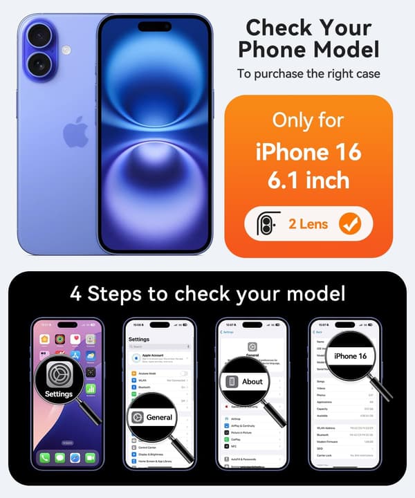 Magnetic Case for iPhone 16 Pro Max with Full Camera Protection [MagSafe Compatible] [Transparent Matte] Protective Phone Case, Hot Pink Red[TT] Red iPhone 16