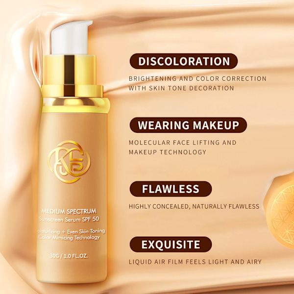 PURE Farveskiftende Foundation Stick