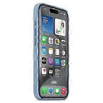 iPhone 15 Pro silikondeksel med MagSafe - tynt, støtsikkert, beskyttende mobildeksel Light blue
