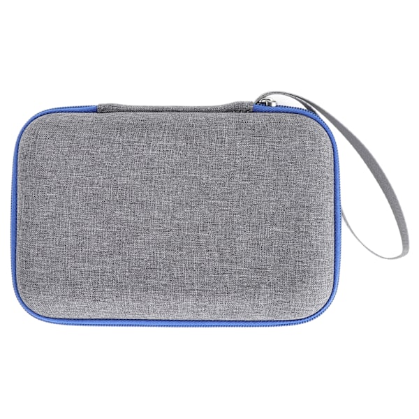 Hårt fodral för GiiKER Super Blocks Nylon EVA Mönsterpassande Pusselspel Block Organizer Skyddande Förvaringshållare med Nätficka Grå
