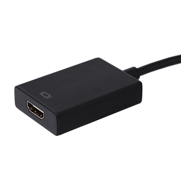 1080P HD VGA till HDMI Audio Video Kabel Adapter Konverterare med USB-Kabel För PC Dator