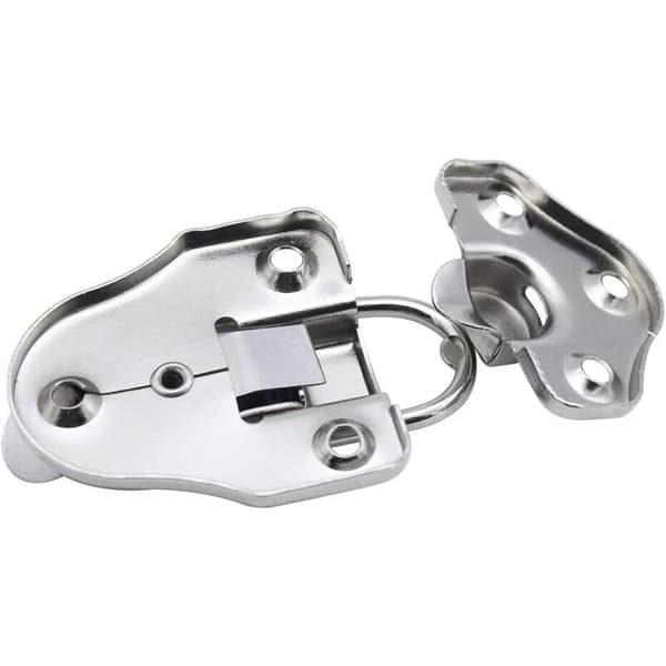Toggle latches, lever latches and closures for jewelry boxes, gift boxes and tool boxes
